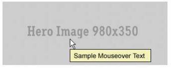 Sample Mouseover