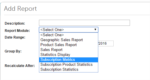 Manage Subscriptions