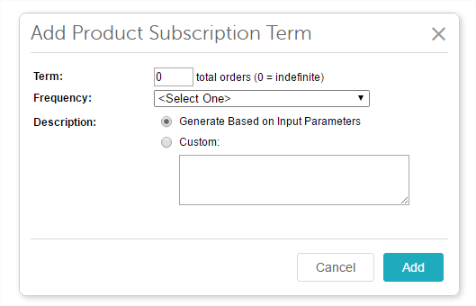 Product Subscription Terms