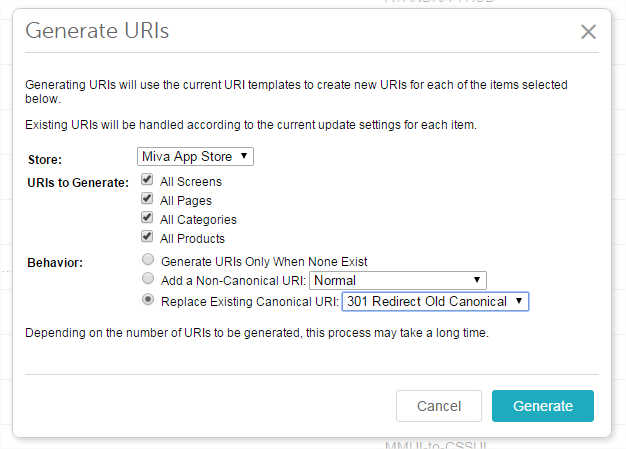 Migrate Existing Store