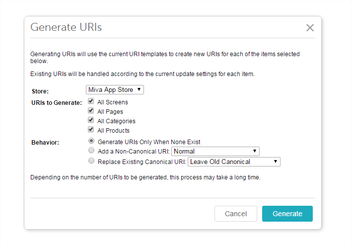 Migrate Existing Store