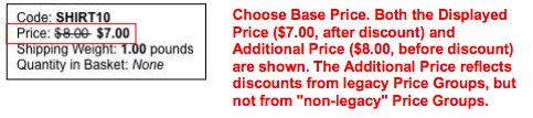 Choose Base Price