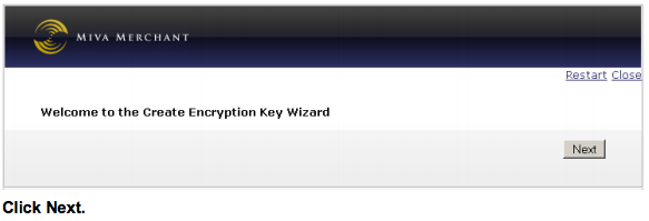 Encryption Key Wizard