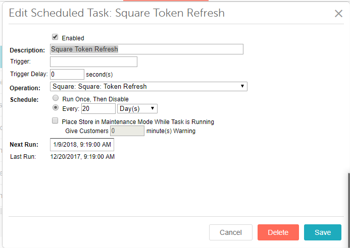 Scheduled Tasks